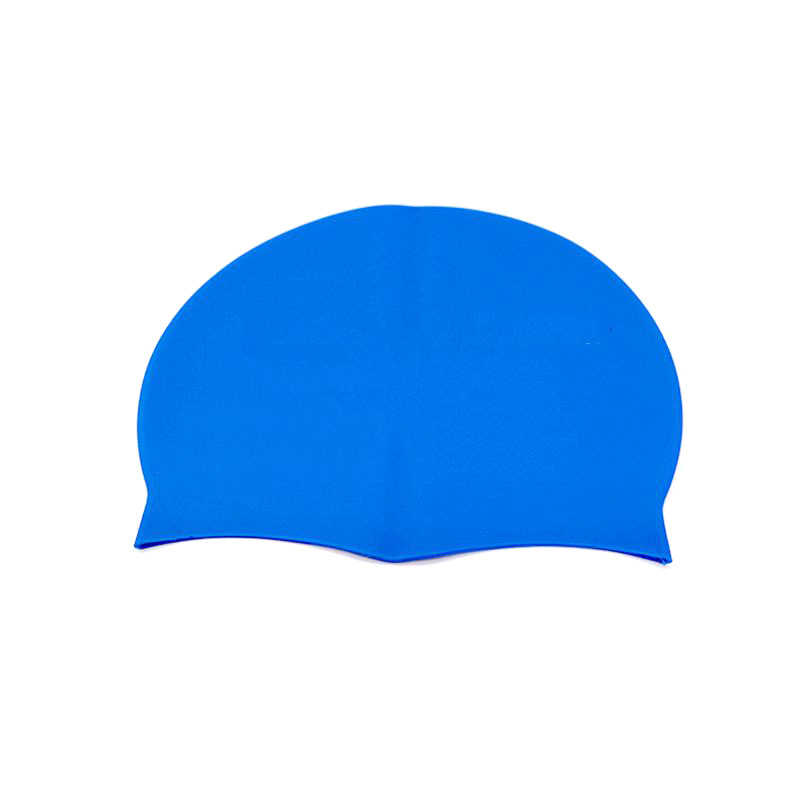 加大款防水不勒头硅胶泳帽 硅胶材质超弹力 时尚舒适成人硅胶泳帽